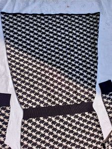 Vintage Houndstooth Dress 🖤