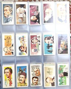 Vintage Famous People Cigrette Card