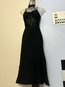 Yk2 Pinterest Black Designer Long Piece