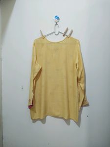 Favorite Shop Yellow Tunic Top