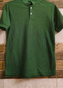Green Casual T-Shirt