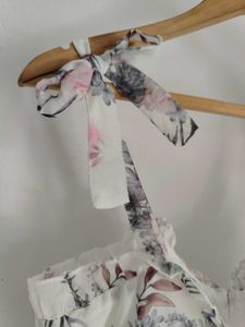 Floral Print Tiered Dress