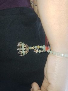 Green Beaded Bracelet