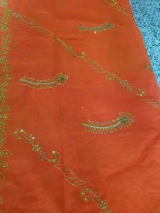 Vintage Saree Unique Kasab Handwork 40 Years