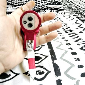 Nail Cutter With Pen And Mirror