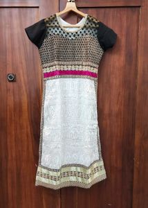 Embroidered Tunic Dress