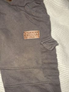 Cute Grey Baby Pants