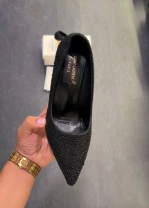 Ysl Glitters Signature Heels In Best Price