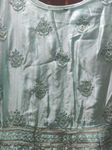 Elegant Embroidered Ethnic Gown