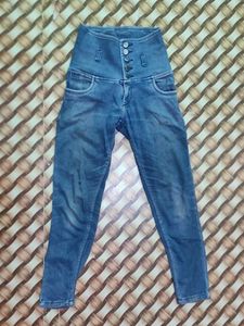 High Waist Denim Jeans
