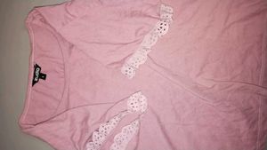 Cute Pink And Green Top