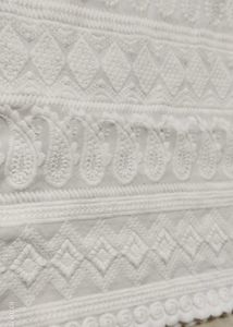 White Embroidery Kurti