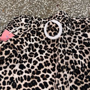 Leopard Print Shorts