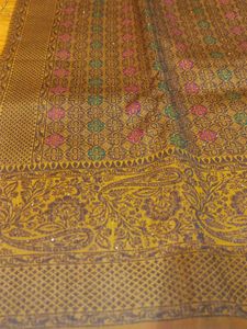 Elegant Yellow Saree