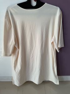 Casual Cream T-Shirt