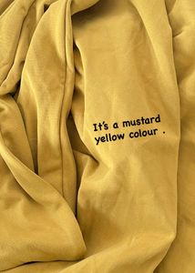 Mustard Co-ord Polyamide  Dress