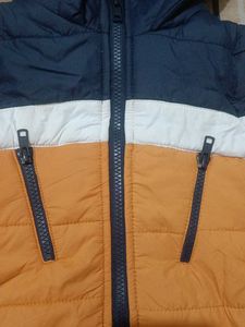 Boys Hooded Sleeveless Jacket