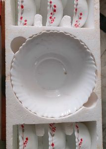 LARAH borosil 7 Pcs Serving Bowl