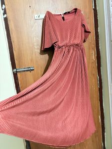 FIG Brand Peach Dress For Party