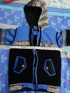 Woolen Jacket With Inner Sweater