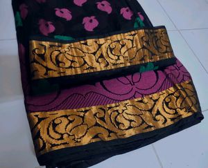 Black Lovers Saree 🖤 Traditional Look🔥