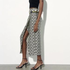 Brand New Zara Wrap Over Bohemian Skirt