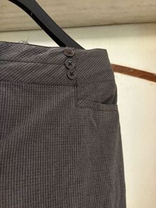 Plaid Formal Pants