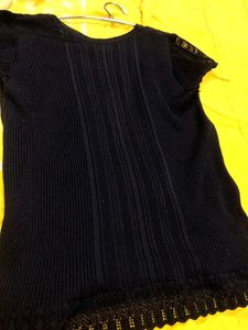 Embellished Knit Top