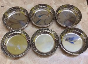 Set of 6 Steel Bowls