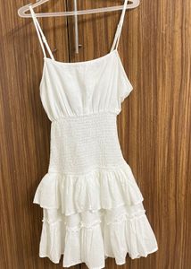 Ruffle Backless Dress