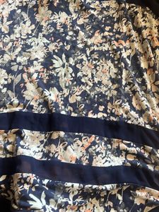Next Floral Semi-Sheer Blouse
