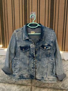 Acid Wash Denim Jacket