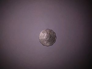 1 Anna George VI King Emperor Coin
