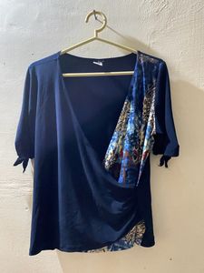 Deep V Neck Top Women