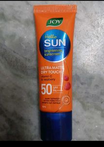 Facewash And Sunscreen