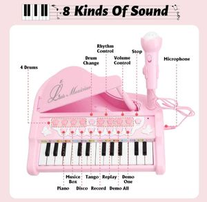 Piano Keyboard for Kids with Mic