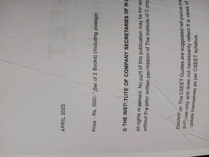 CSEET Guide I and II