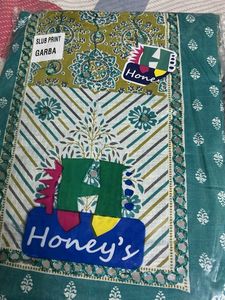Slub Print Garba Outfit Combo Fix Pric
