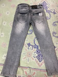 Spykar Grey Denim Jeans