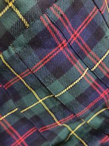 Korean Cute Miniskirt Checked Pattern