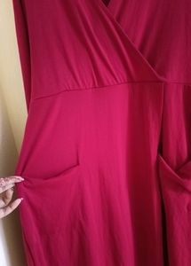 Sexy Red Long Dress.
