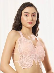 BAESD Self Design Shoulder Straps Bralette Croptop