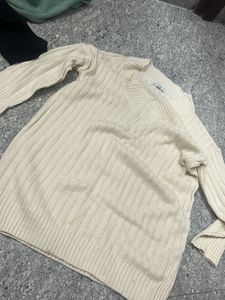 Cream Knit Sweater