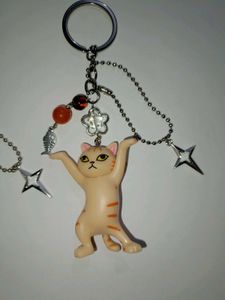 Neko Keychain 1