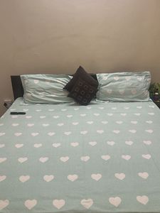 king size Bedsheet with Pillow Covers