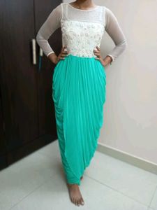 Stylish Ethnic Gown With Pant