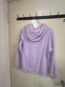 Lavender Hoodie with Graphic