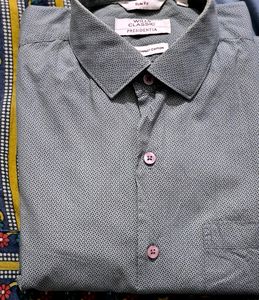 wills branded cotton printed shirt.