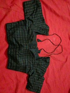 New black Blouse with front hook