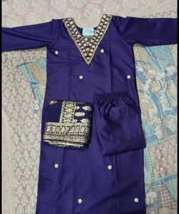 Elegant Blue Kurta Set